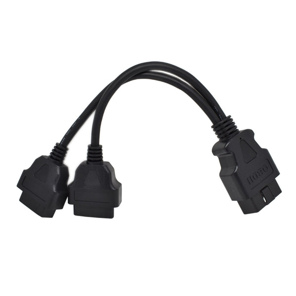Rearmaster J1962 OBD2 Y Cable Adaptor 1 Male to 2 Female